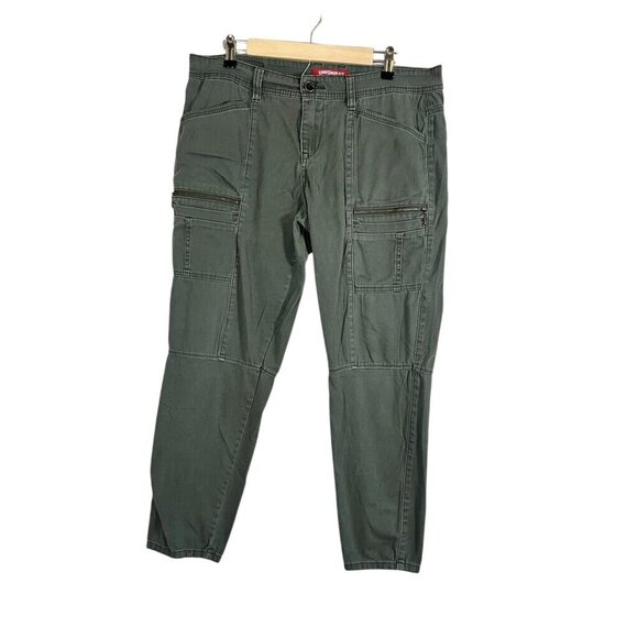 UNIONBAY Pants - Retro Utility Cargo Pant Green 13 Grunge Skater Military